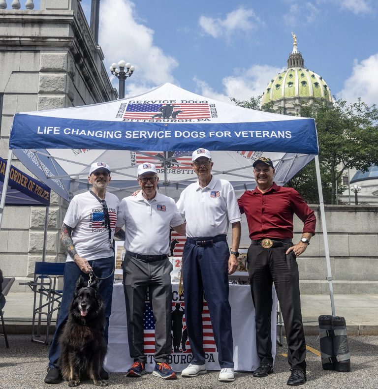 Life Changing Service Dogs For Veterans Joins Pennsylvania Lawmakers at Working Animal Appreciation Day